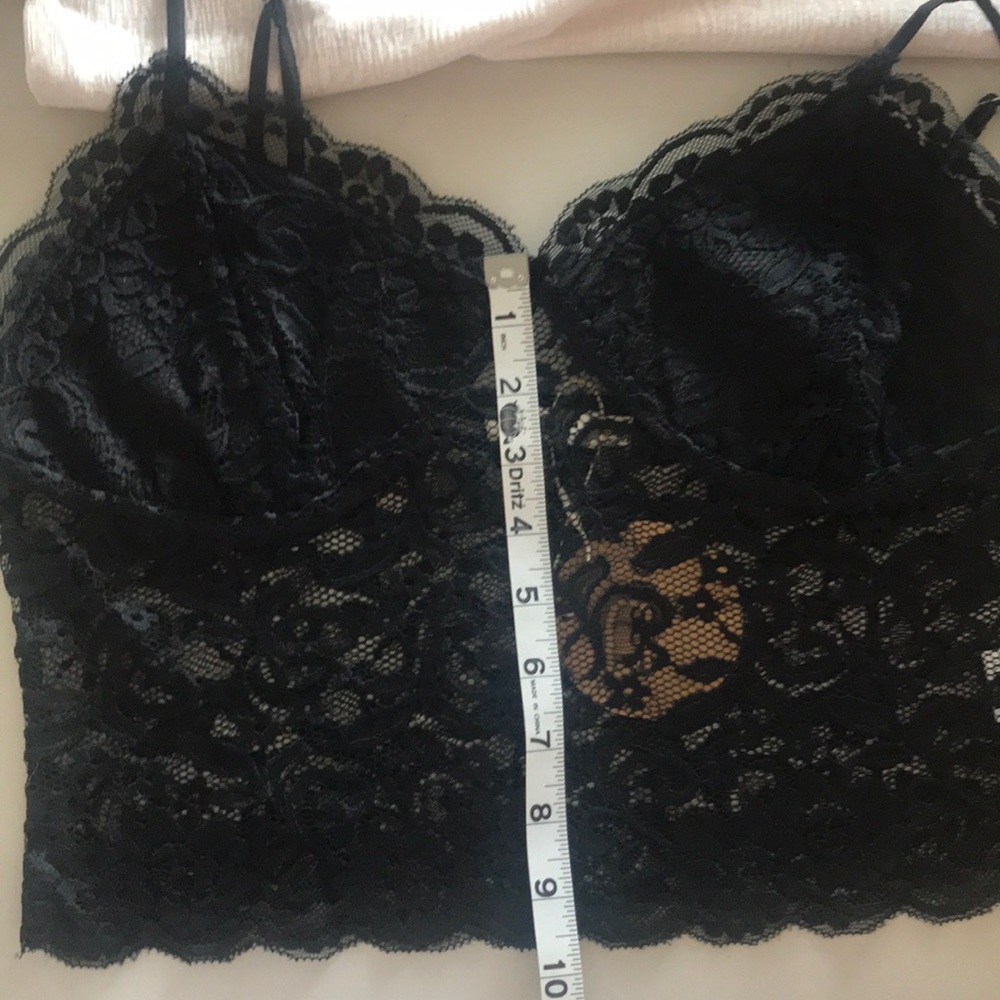 Black Lace & Nude Tee - Picture 8 of 8